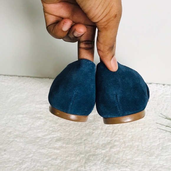 Able Sarai Pointed Leather Flat - Picture 8 of 9